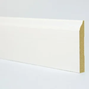 ZOCALO MDF PREPINTADO BLANCO 12 X 8,25CM X 3.66MTS